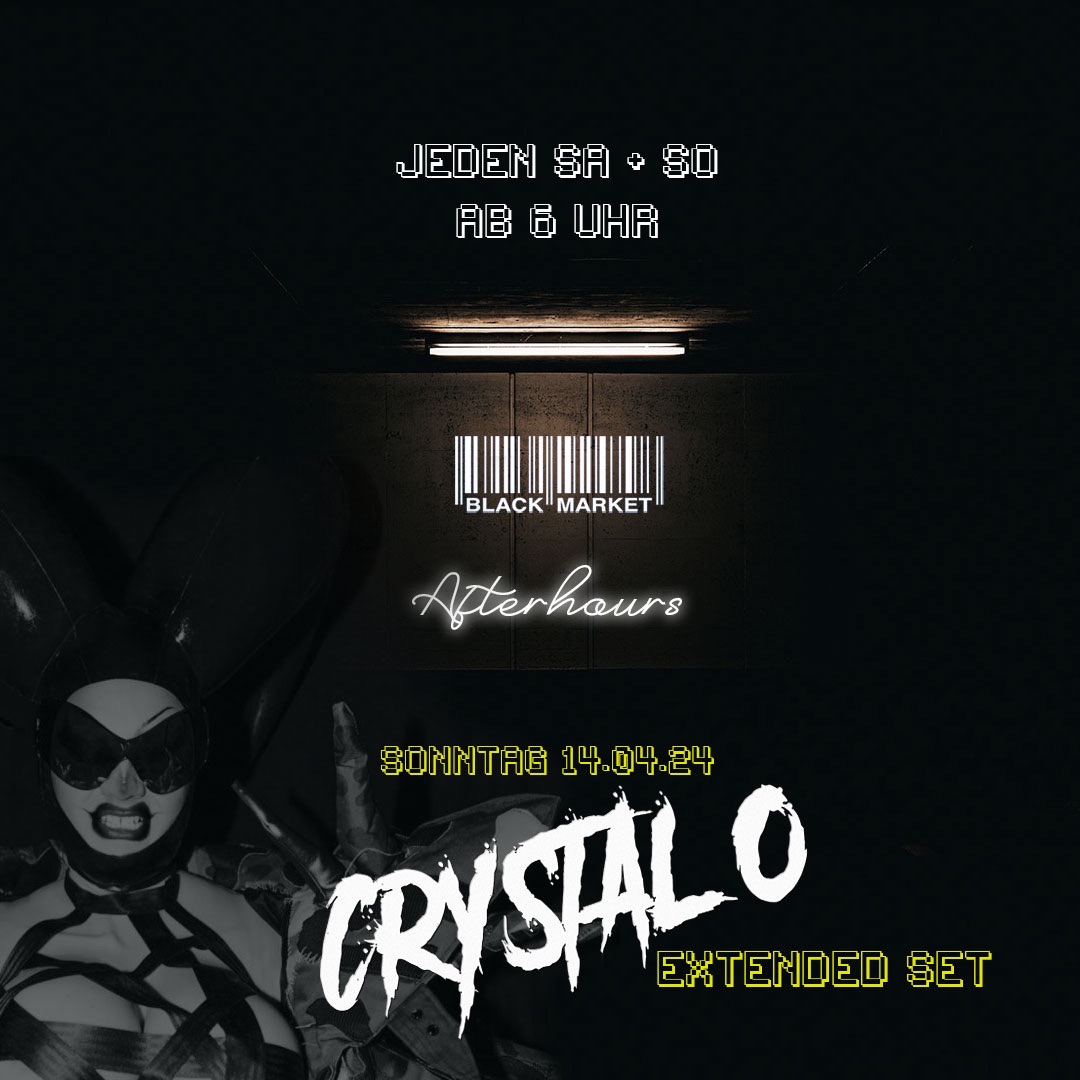 Afterhour am 14. April 2024 @ Black Market. Afterhour am 14. April 2024 @ Black Market.