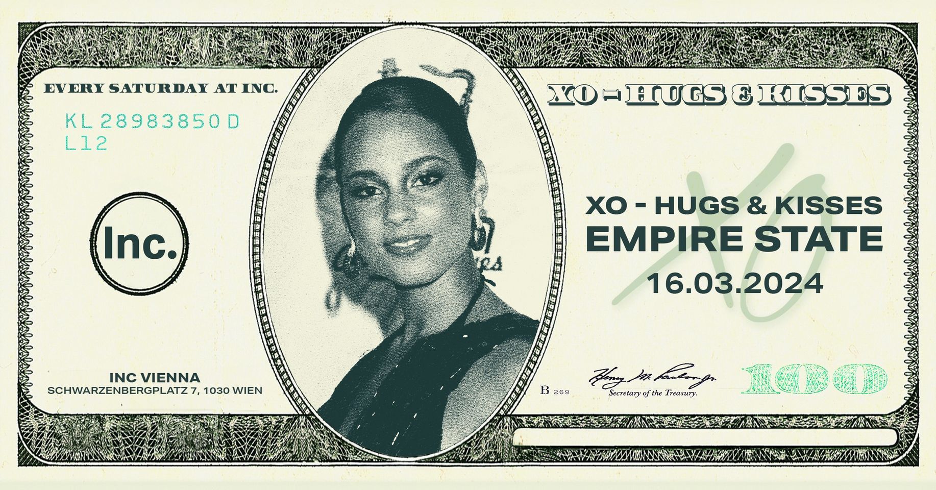 XO - Hugs & Kisses am 16. March 2024 @ Inc.. XO - Hugs & Kisses am 16. March 2024 @ Inc..