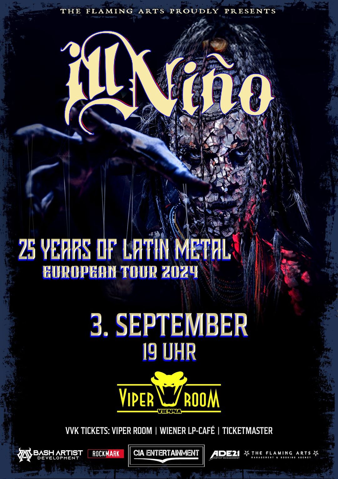 Ill Nino am 3. September 2024 @ Viper Room. Ill Nino am 3. September 2024 @ Viper Room.