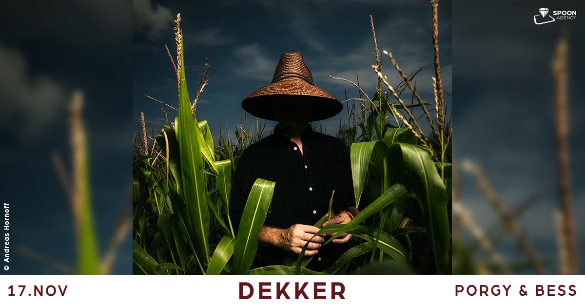 Dekker am 17. November 2024 @ Porgy & Bess. Dekker am 17. November 2024 @ Porgy & Bess.