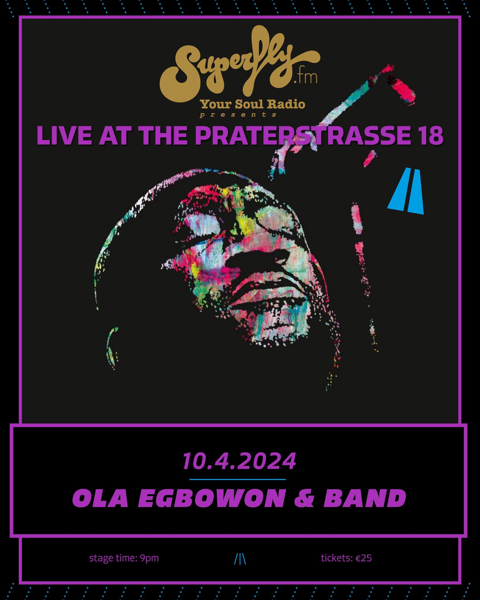 Ola Egbowon & Band am 10. April 2024 @ Praterstrasse / PRST. Ola Egbowon & Band am 10. April 2024 @ Praterstrasse / PRST.