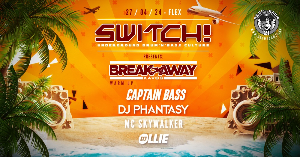 Switch! am 27. April 2024 @ Flex.