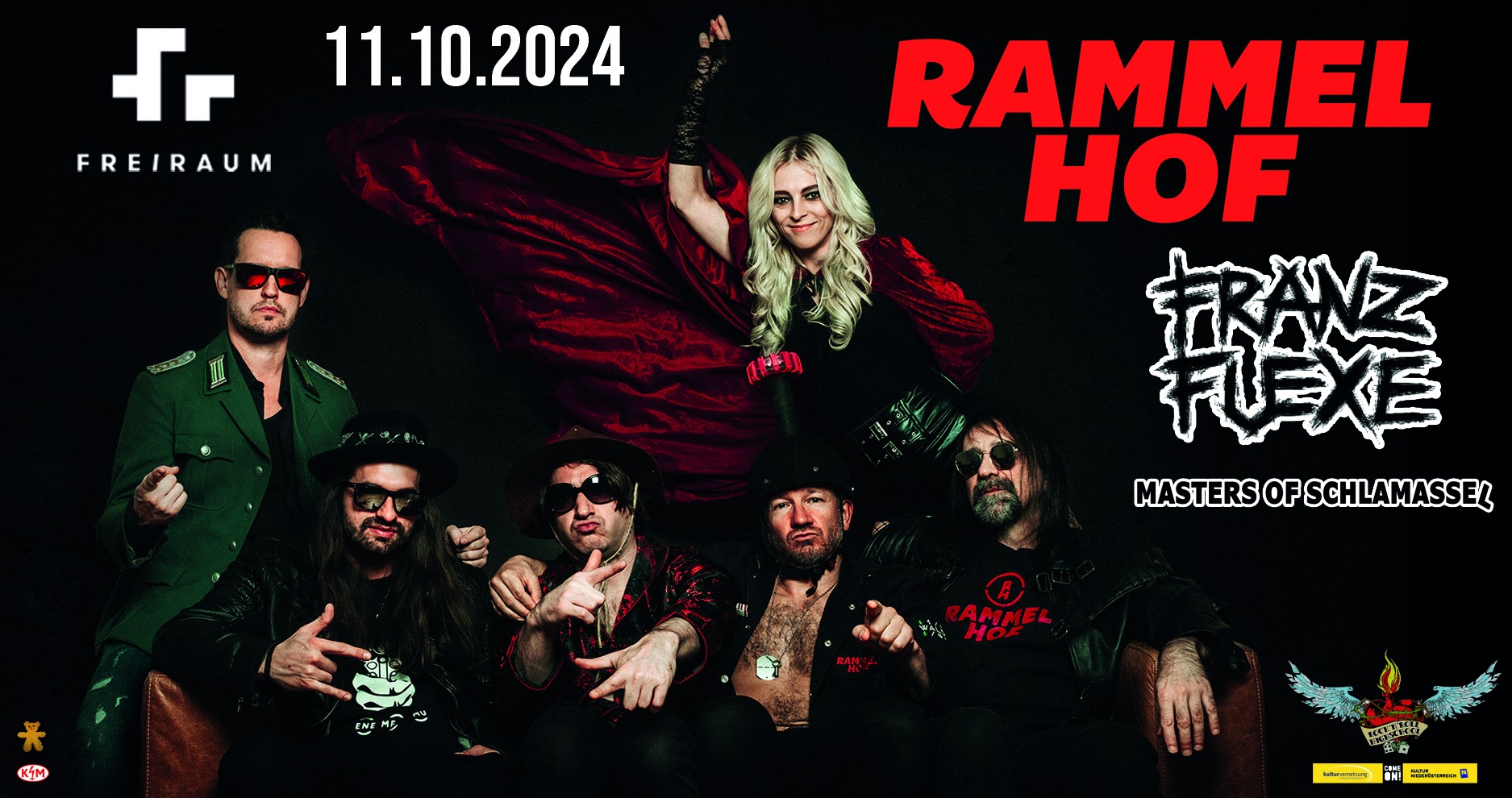 Rammelhof am 11. October 2024 @ Freiraum. Rammelhof am 11. October 2024 @ Freiraum.
