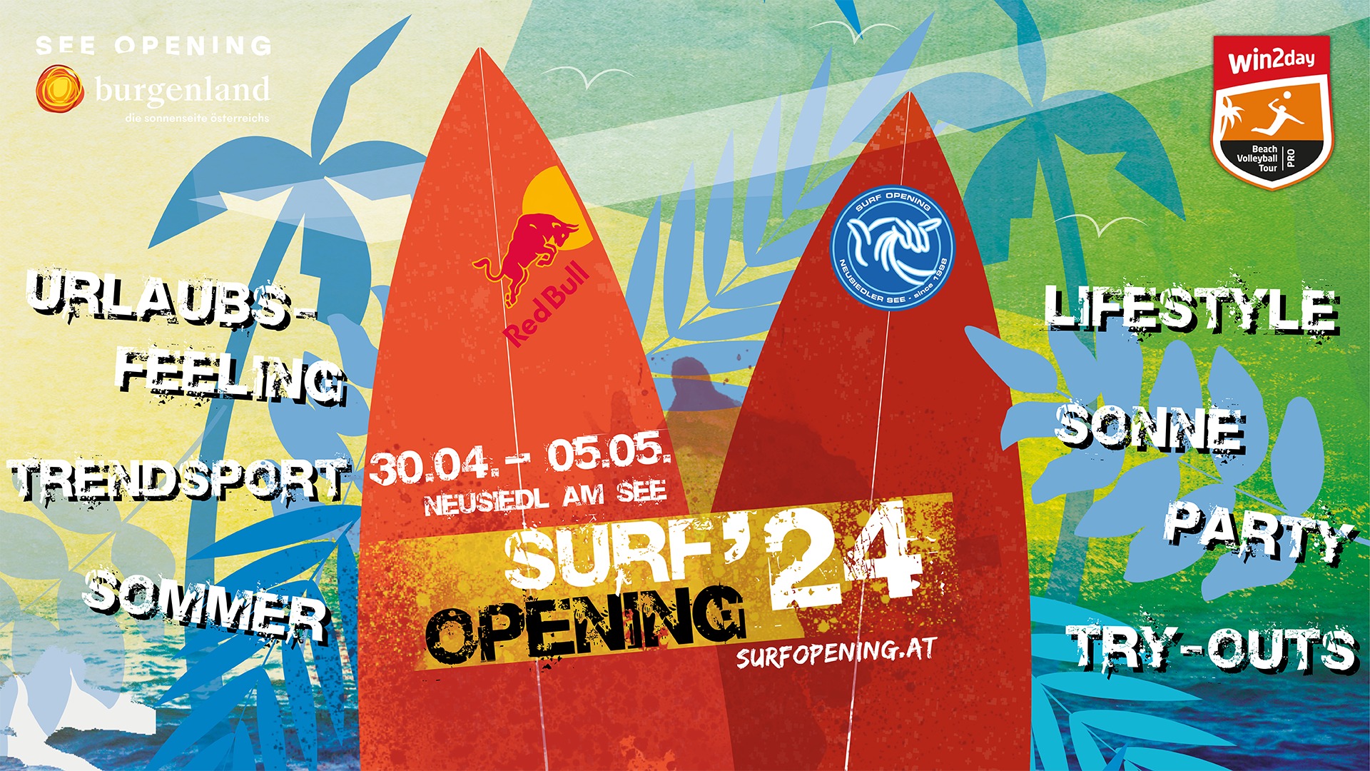 Surf Opening 2024 am 30. April 2024 @ Neusiedl am See. Surf Opening 2024 am 30. April 2024 @ Neusiedl am See.