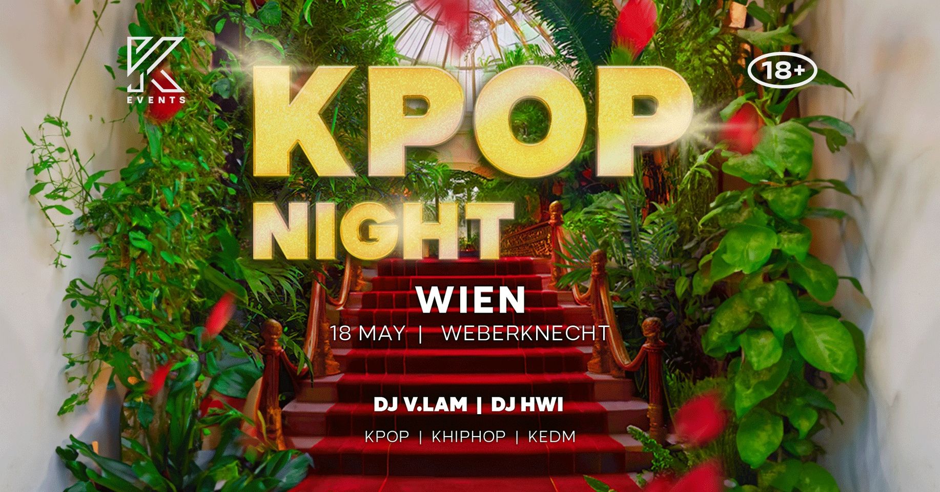 KPOP Night am 18. May 2024 @ Weberknecht.