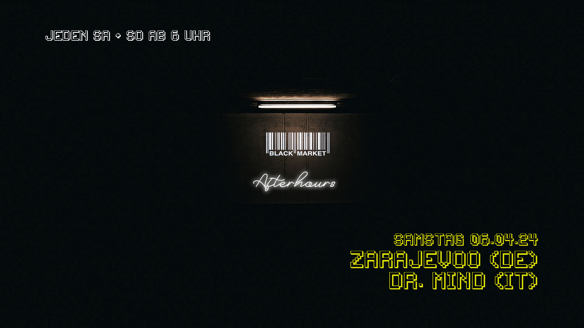Afterhour am 6. April 2024 @ Black Market. Afterhour am 6. April 2024 @ Black Market.