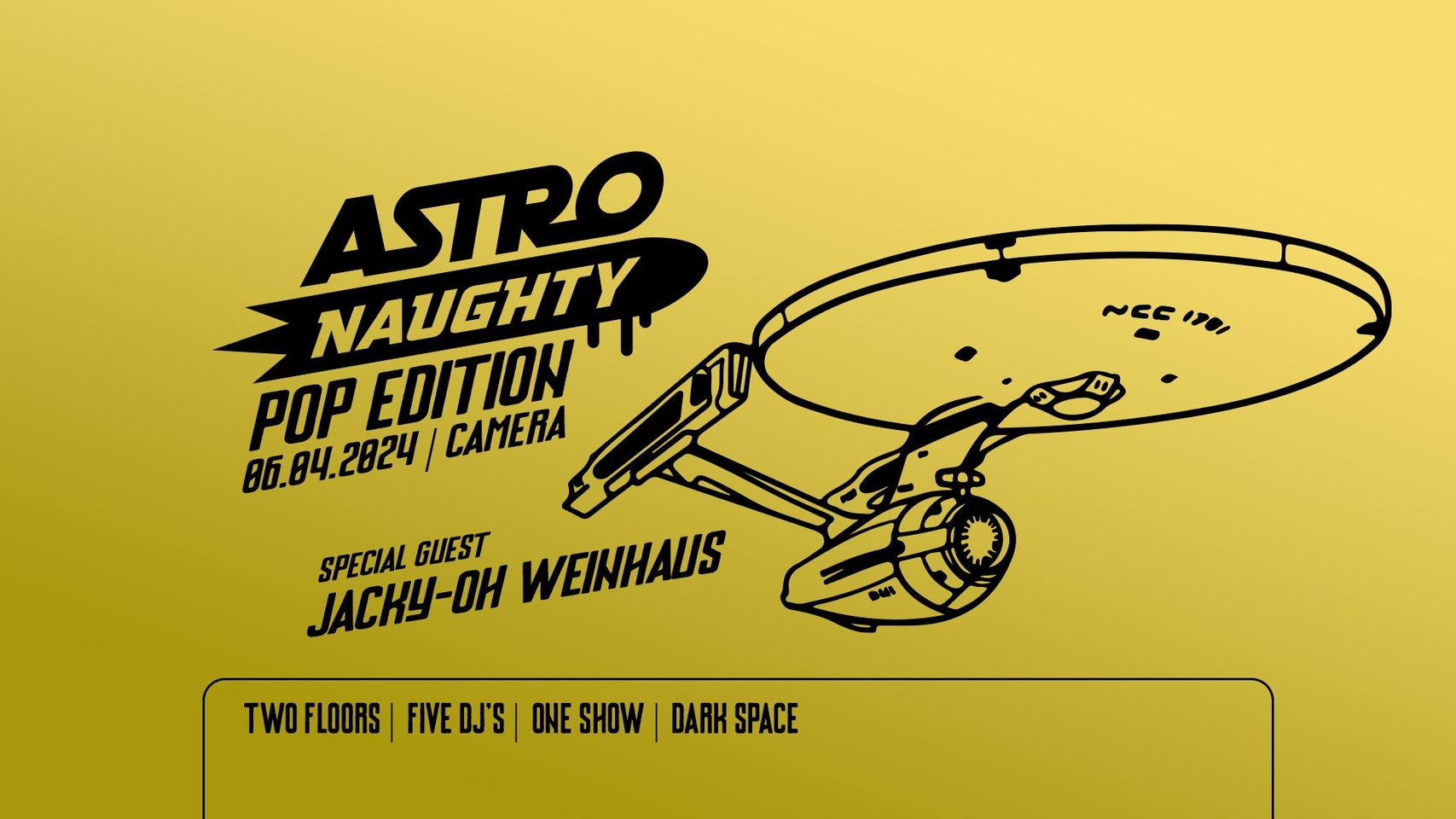 Astronaughty LVII am 6. April 2024 @ Camera Club. Astronaughty LVII am 6. April 2024 @ Camera Club.
