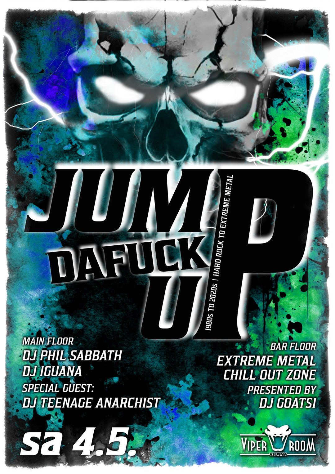 JUMPDAFUCKUP am 4. May 2024 @ Viper Room. JUMPDAFUCKUP am 4. May 2024 @ Viper Room.