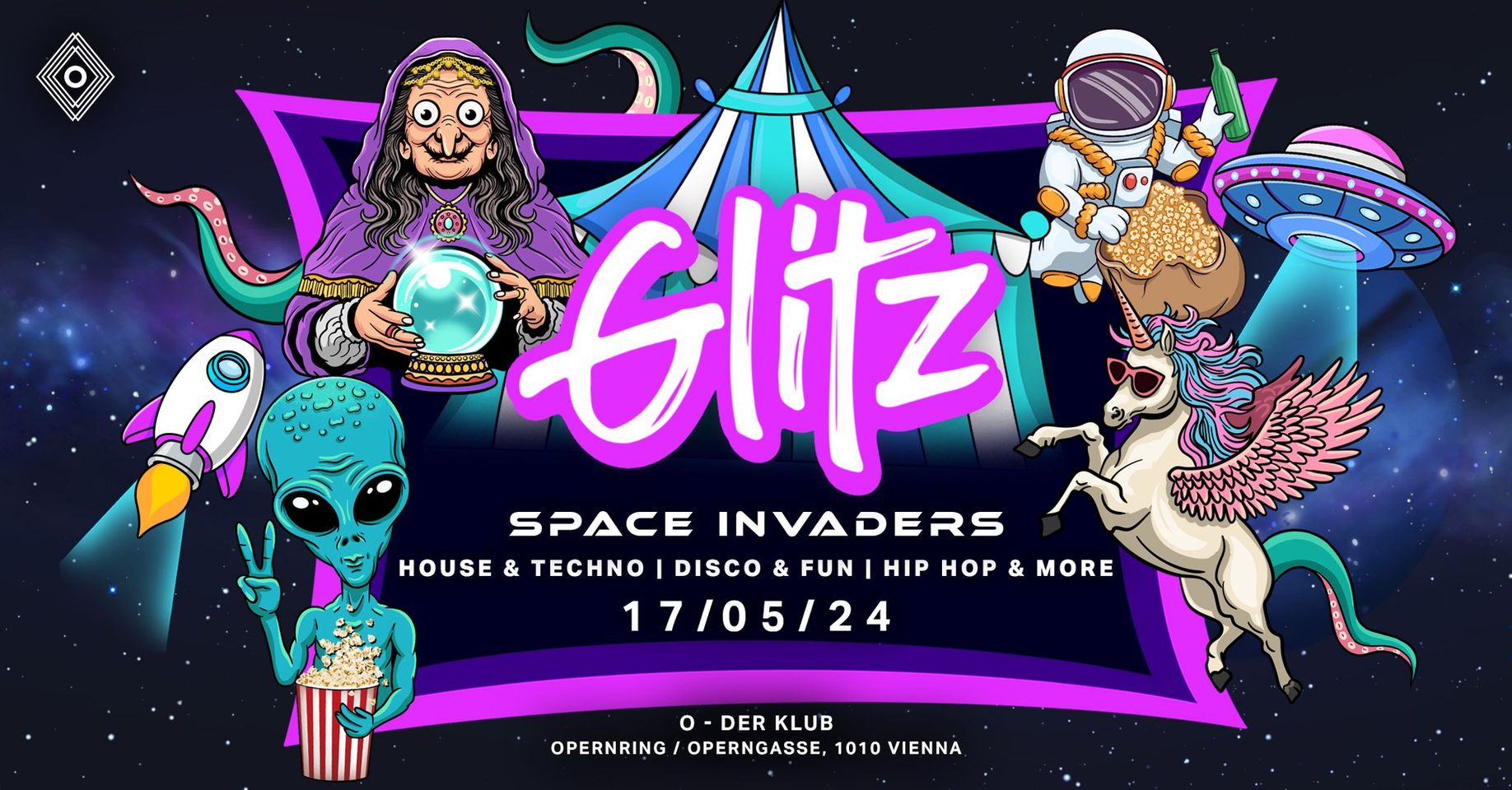 Glitz am 17. May 2024 @ O - Der Klub. Glitz am 17. May 2024 @ O - Der Klub.