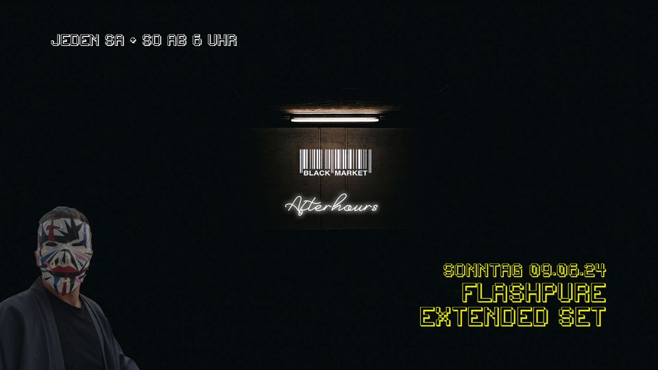 Afterhour am 9. June 2024 @ Black Market. Afterhour am 9. June 2024 @ Black Market.