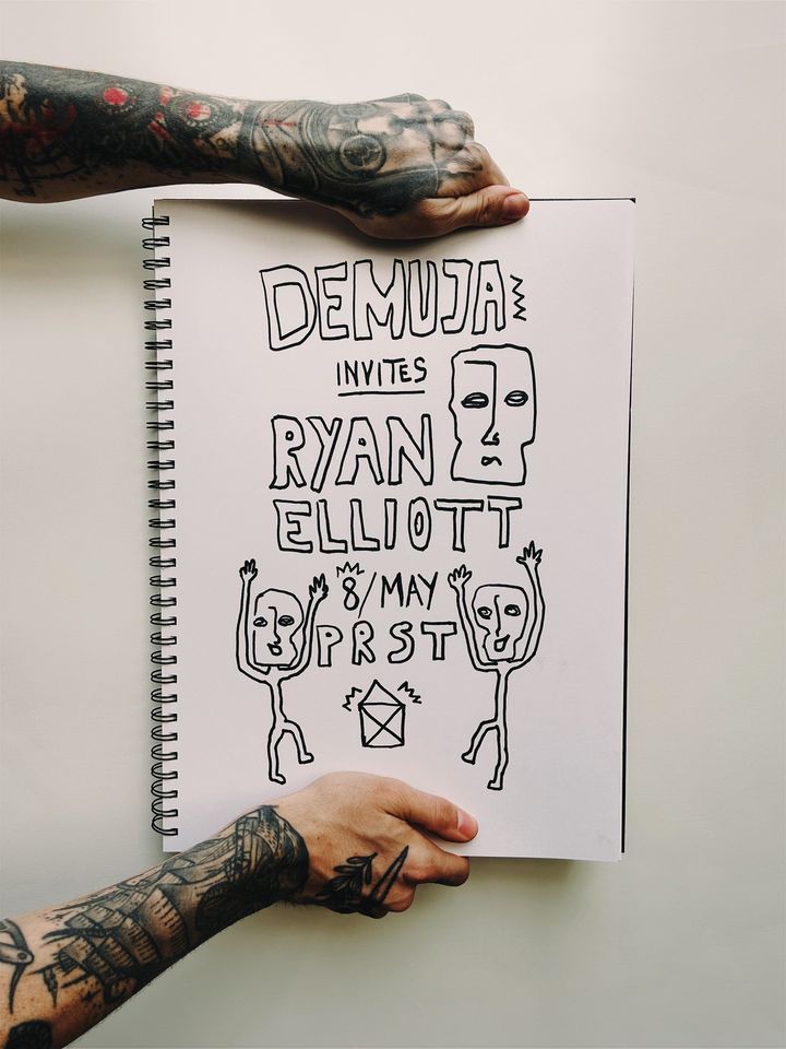 Demuja invites Ryan Elliott am 8. May 2024 @ Praterstrasse / PRST.
