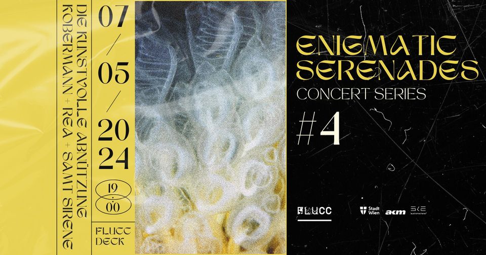 Enigmatic Serenades #04 am 7. May 2024 @ Flucc. Enigmatic Serenades #04 am 7. May 2024 @ Flucc.