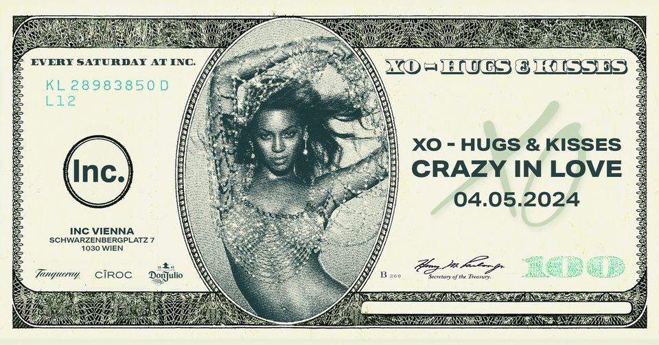 XO - HUGS & KISSES am 4. May 2024 @ Inc.. XO - HUGS & KISSES am 4. May 2024 @ Inc..