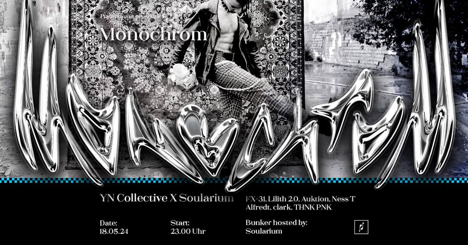 Monochrom am 18. May 2024 @ Pratersauna. Monochrom am 18. May 2024 @ Pratersauna.