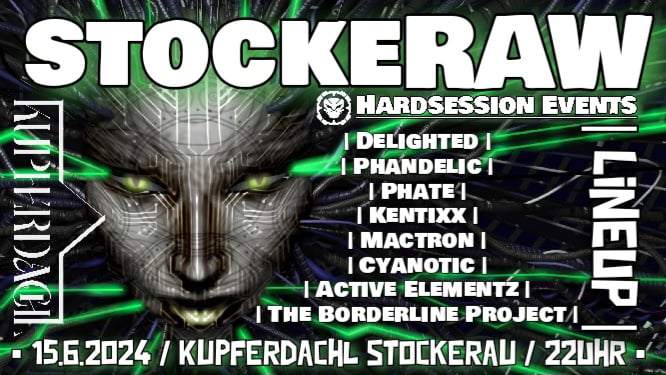StockeRaw Meets : Hard Session Events am 15. June 2024 @ Kupferdachl.