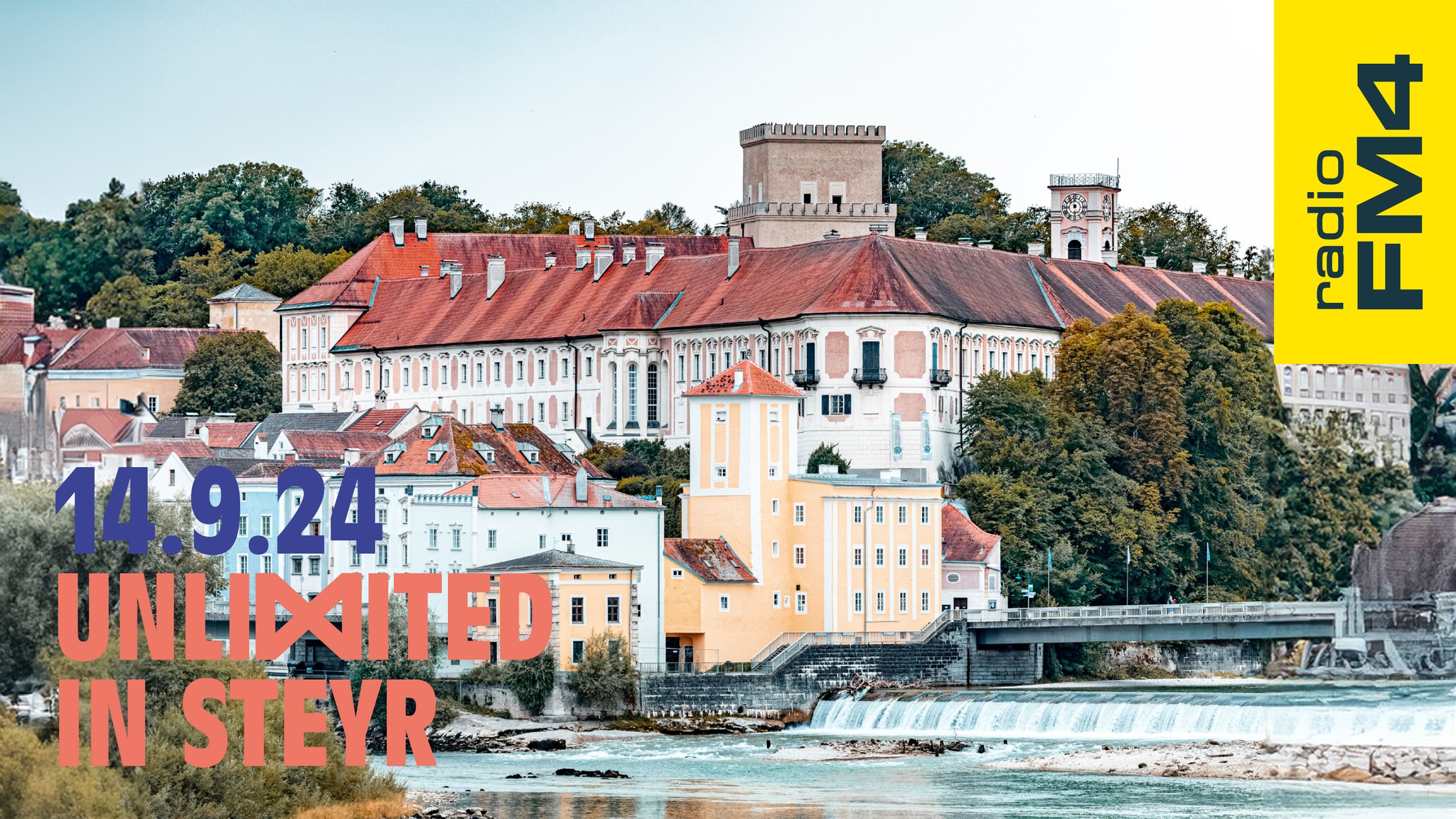 FM4 Unlimited am 14. September 2024 @ Schloss Lamberg. FM4 Unlimited am 14. September 2024 @ Schloss Lamberg.