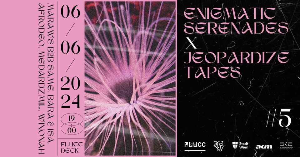 Enigmatic Serenades #05 am 6. June 2024 @ Flucc. Enigmatic Serenades #05 am 6. June 2024 @ Flucc.