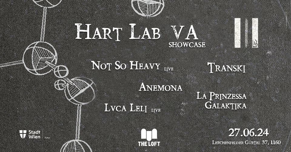 Hart Lab VA showcase am 27. June 2024 @ The Loft. Hart Lab VA showcase am 27. June 2024 @ The Loft.