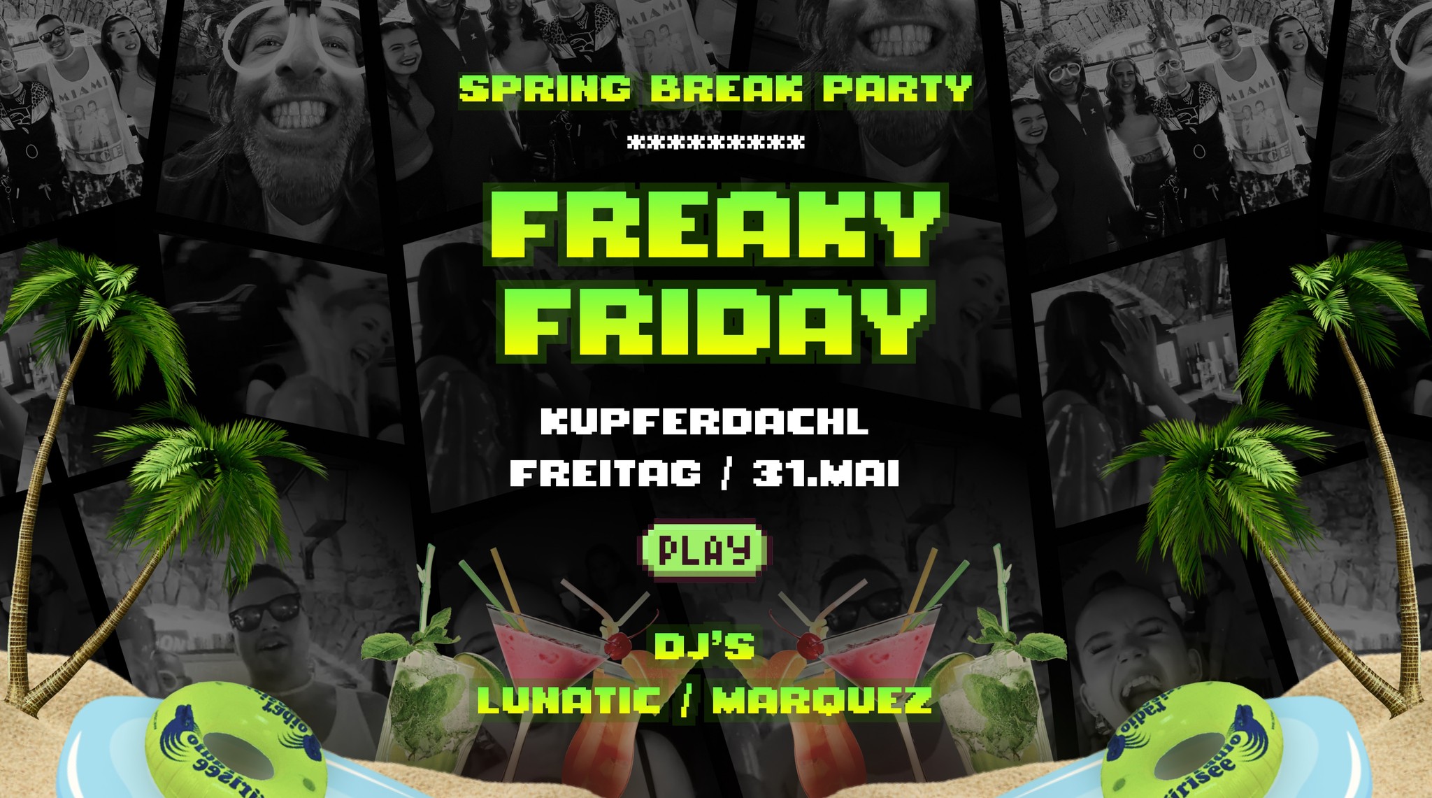Freaky Friday am 31. May 2024 @ Kupferdachl. Freaky Friday am 31. May 2024 @ Kupferdachl.