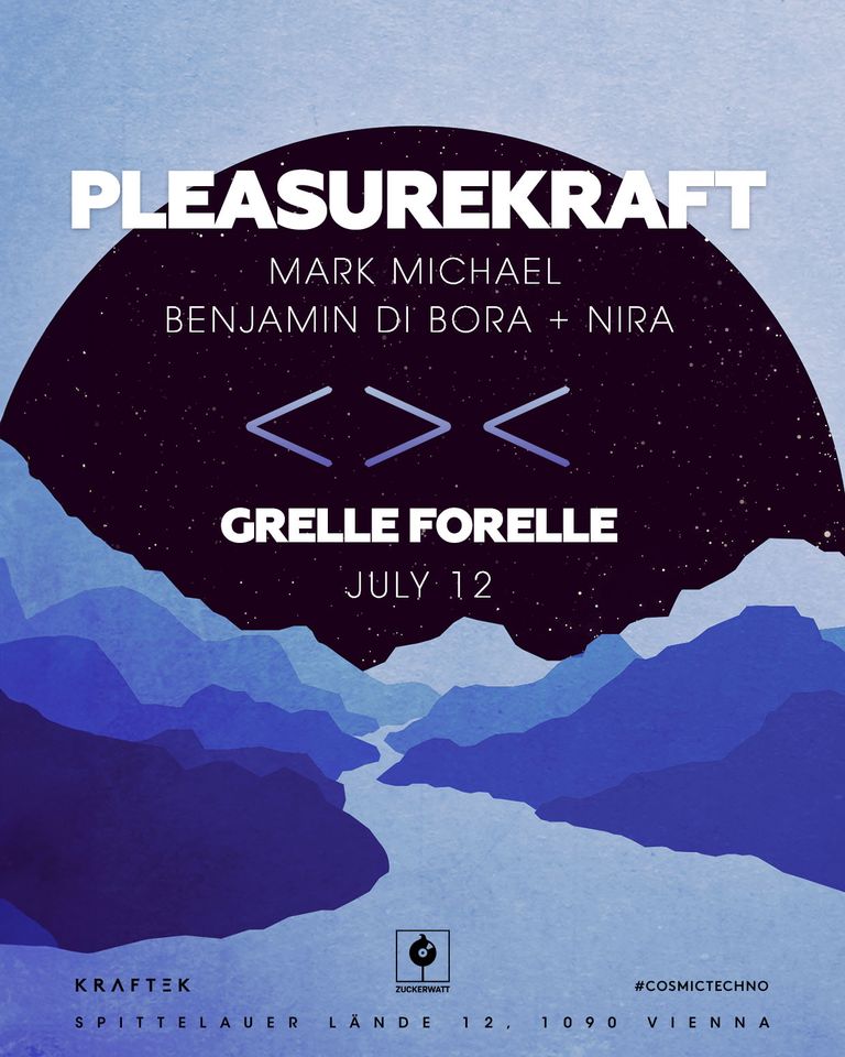 Zuckerwatt am 12. July 2024 @ Grelle Forelle. Zuckerwatt am 12. July 2024 @ Grelle Forelle.