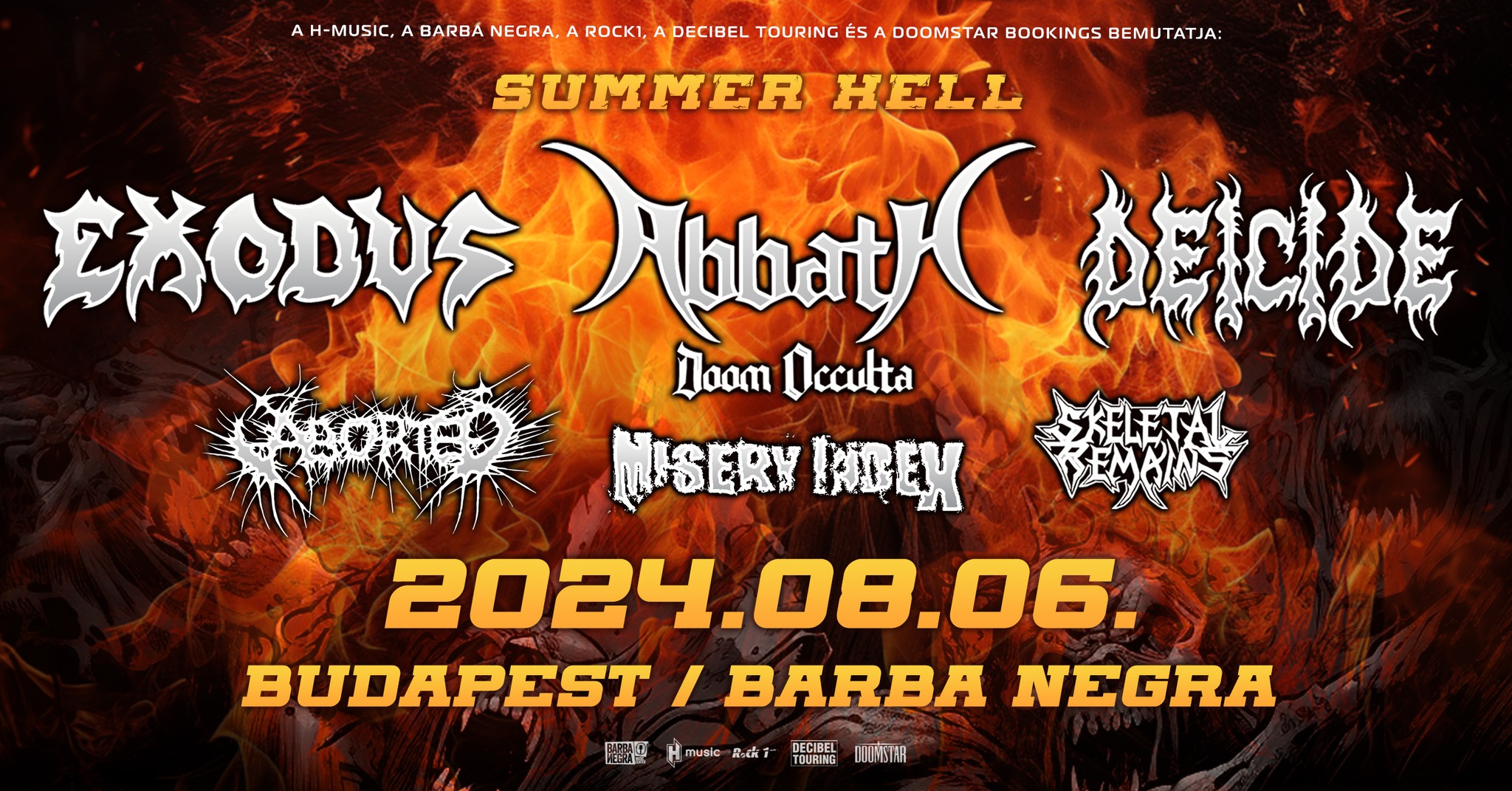 Summer Hell am 6. August 2024 @ Barba Negra. Summer Hell am 6. August 2024 @ Barba Negra.
