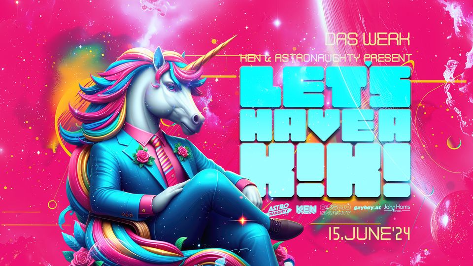 Let's have a KiKi am 15. June 2024 @ Das Werk. Let's have a KiKi am 15. June 2024 @ Das Werk.