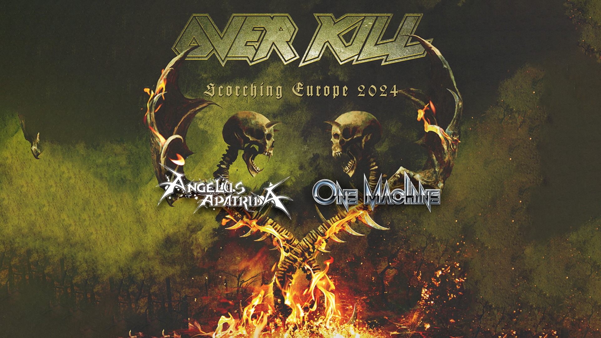Overkill am 11. September 2024 @ Szene Wien. Overkill am 11. September 2024 @ Szene Wien.