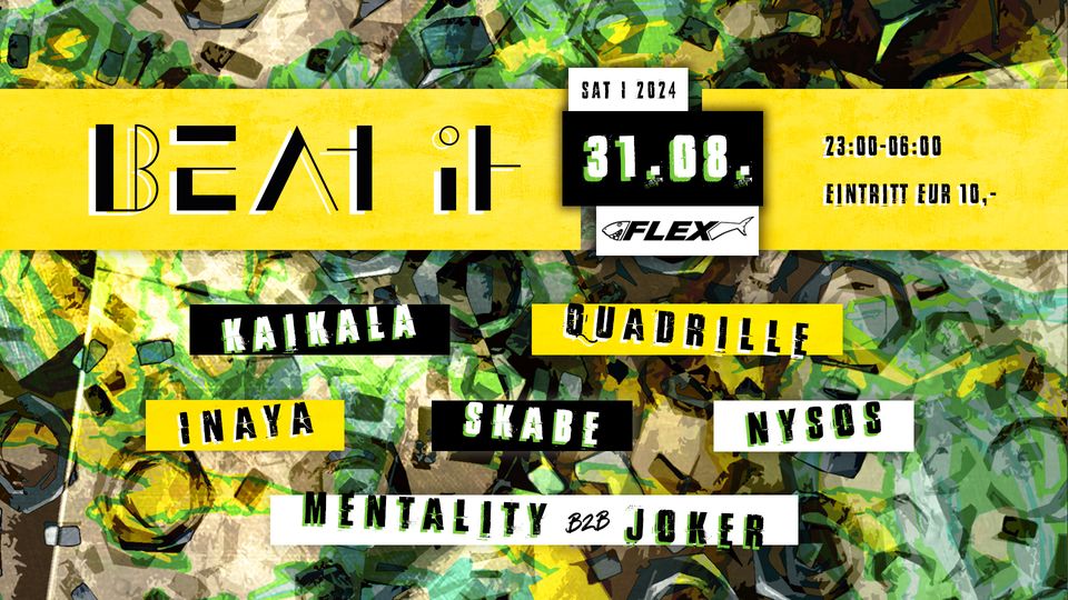 Beat It am 31. August 2024 @ Flex. Beat It am 31. August 2024 @ Flex.