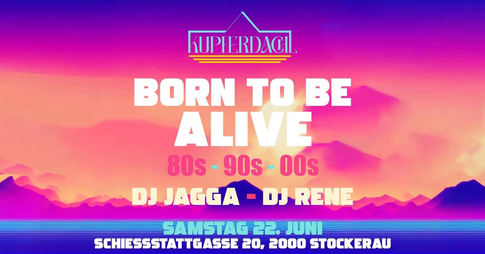 Born To Be Alive am 22. June 2024 @ Kupferdachl. Born To Be Alive am 22. June 2024 @ Kupferdachl.