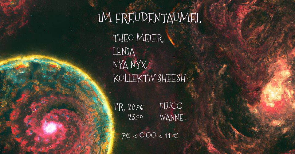 Im Freudentaumel am 28. June 2024 @ Flucc. Im Freudentaumel am 28. June 2024 @ Flucc.
