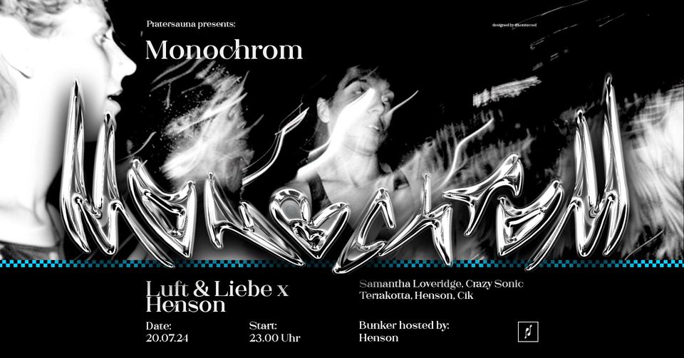 Monochrom am 20. July 2024 @ Pratersauna. Monochrom am 20. July 2024 @ Pratersauna.