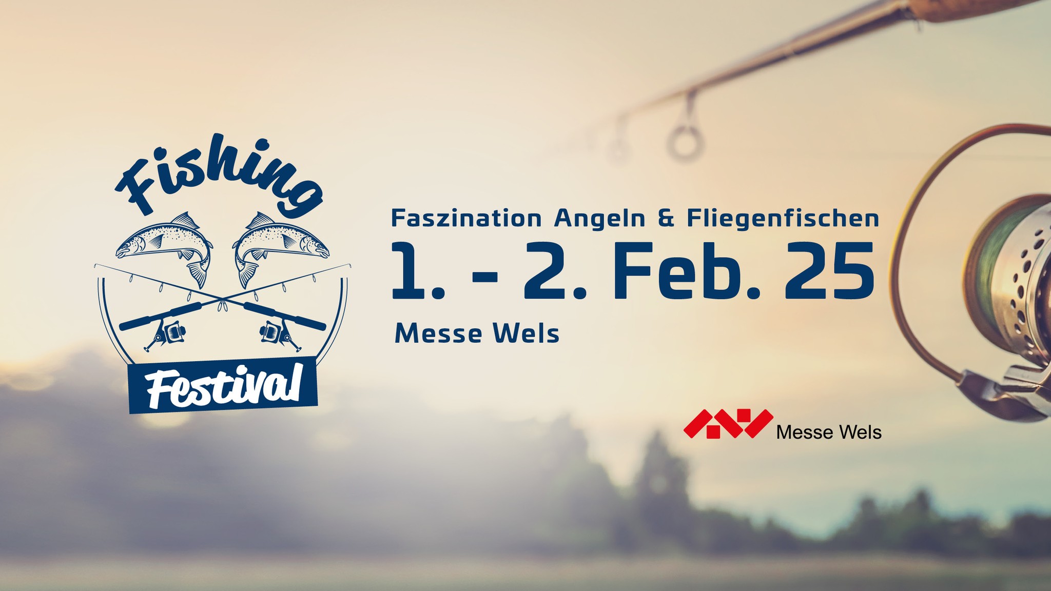 Fishing Festival am 1. February 2025 @ Messe Wels. Fishing Festival am 1. February 2025 @ Messe Wels.