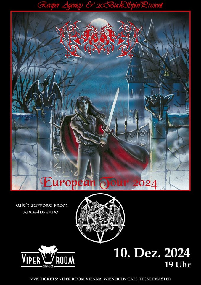 Worm, Ante Inferno, Endonomos am 10. December 2024 @ Viper Room. Worm, Ante Inferno, Endonomos am 10. December 2024 @ Viper Room.