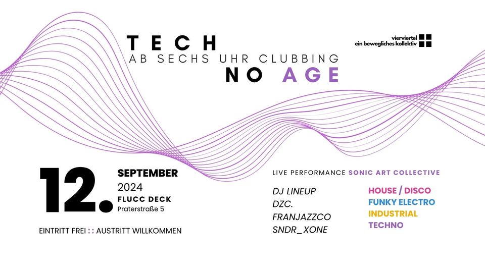 techNOage am 12. September 2024 @ Flucc. techNOage am 12. September 2024 @ Flucc.