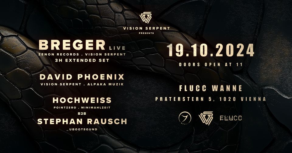 Vision Serpent Showcase am 19. October 2024 @ . Vision Serpent Showcase am 19. October 2024 @ .
