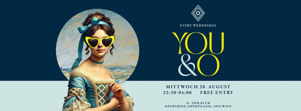 YOU & O am 28. August 2024 @ O - Der Klub. YOU & O am 28. August 2024 @ O - Der Klub.