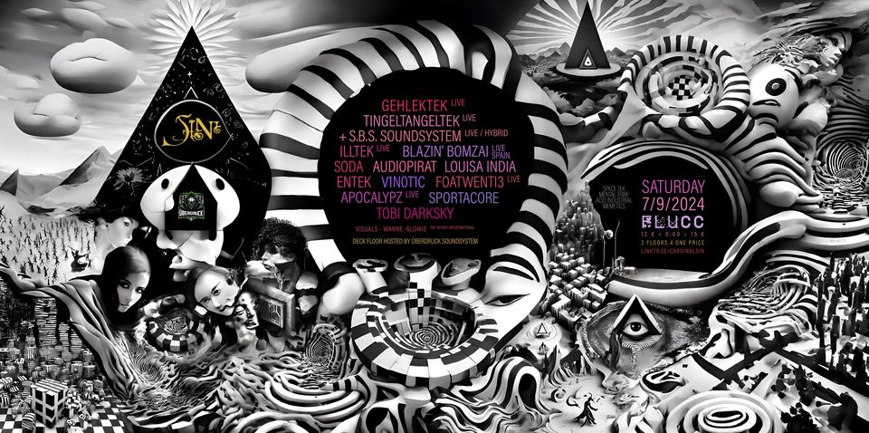 SIN x Überdruck Soundsystem am 7. September 2024 @ Flucc. SIN x Überdruck Soundsystem am 7. September 2024 @ Flucc.