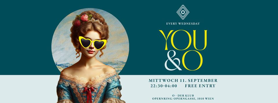 YOU & O am 11. September 2024 @ O - Der Klub. YOU & O am 11. September 2024 @ O - Der Klub.
