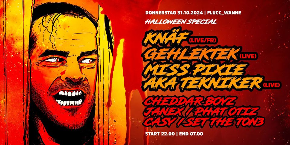 Halloweenspecial am 31. October 2024 @ Flucc. Halloweenspecial am 31. October 2024 @ Flucc.