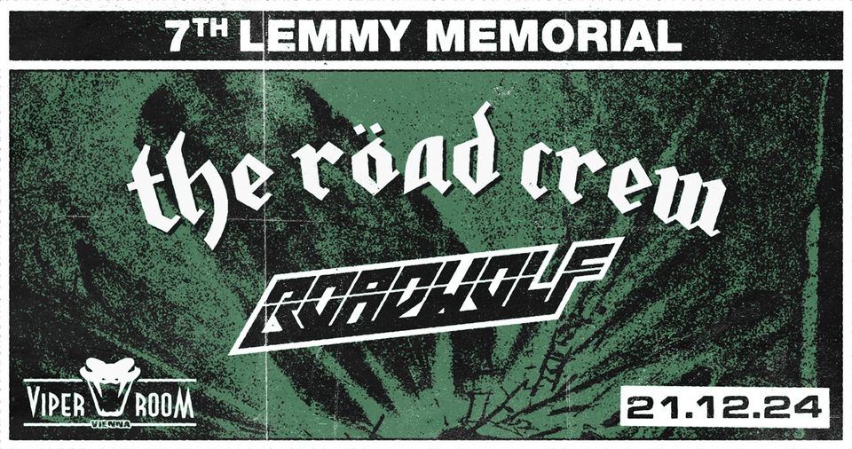 7th Lemmy Memorial Party am 21. December 2024 @ Viper Room. 7th Lemmy Memorial Party am 21. December 2024 @ Viper Room.