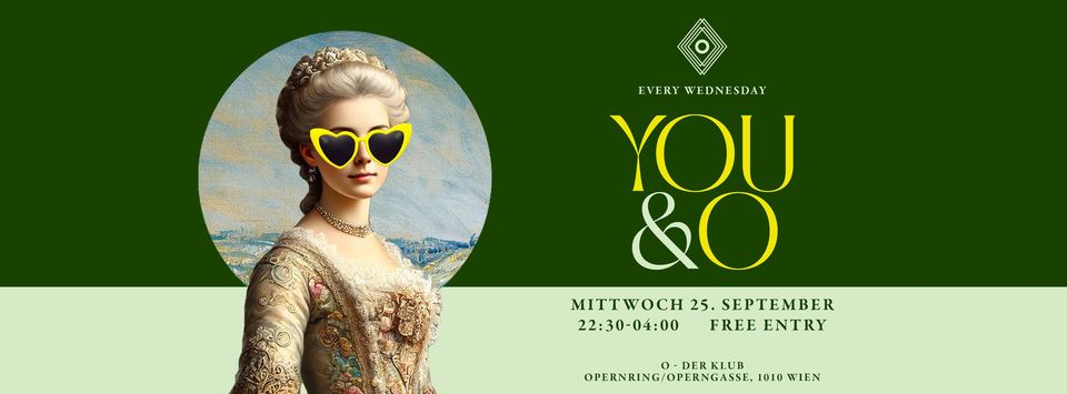 YOU & O am 25. September 2024 @ O - Der Klub. YOU & O am 25. September 2024 @ O - Der Klub.