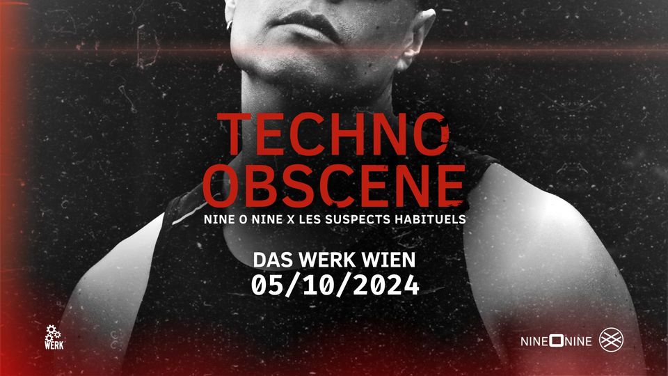 Techno Obscene am 5. October 2024 @ Das Werk. Techno Obscene am 5. October 2024 @ Das Werk.