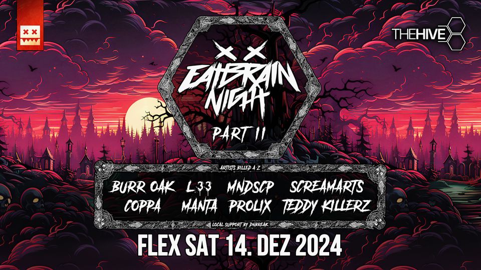 The Hive am 14. December 2024 @ Flex. The Hive am 14. December 2024 @ Flex.