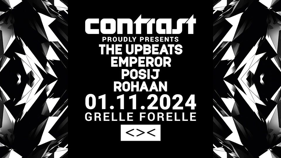 Contrast am 1. November 2024 @ Grelle Forelle. Contrast am 1. November 2024 @ Grelle Forelle.