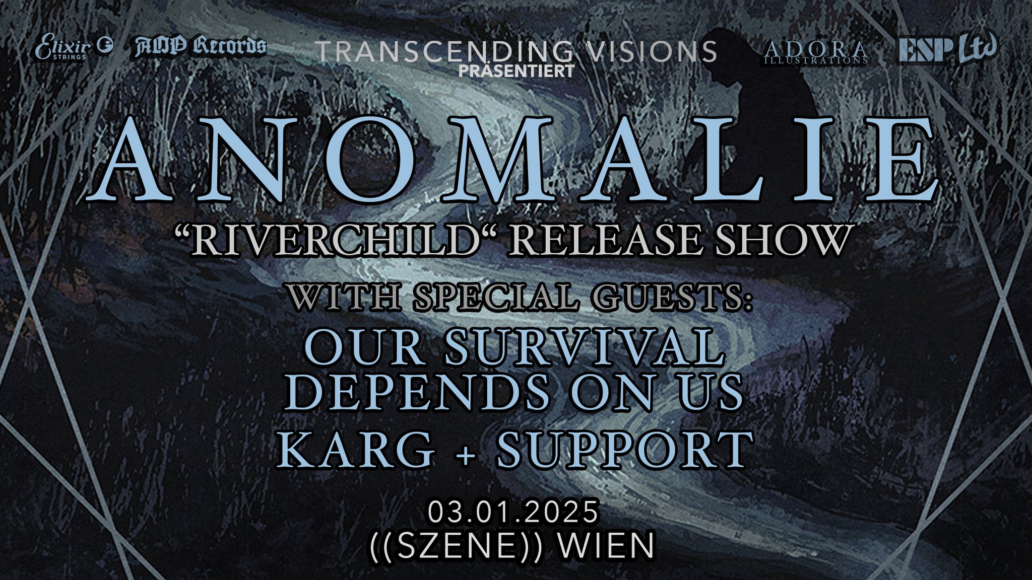 Anomalie am 3. January 2025 @ Szene Wien. Anomalie am 3. January 2025 @ Szene Wien.