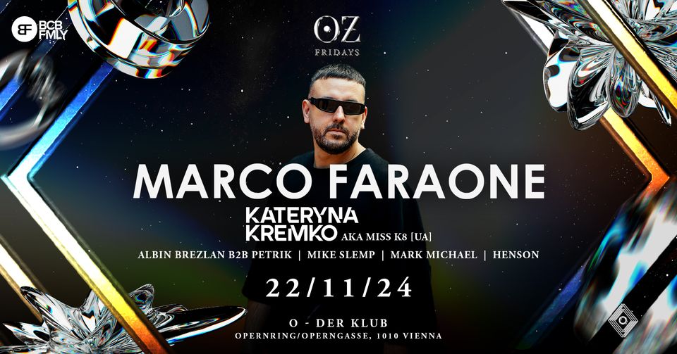 OZ am 22. November 2024 @ O - Der Klub. OZ am 22. November 2024 @ O - Der Klub.