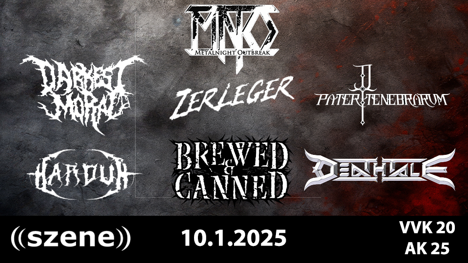 DeathNight Outbreak am 10. January 2025 @ Szene Wien. DeathNight Outbreak am 10. January 2025 @ Szene Wien.
