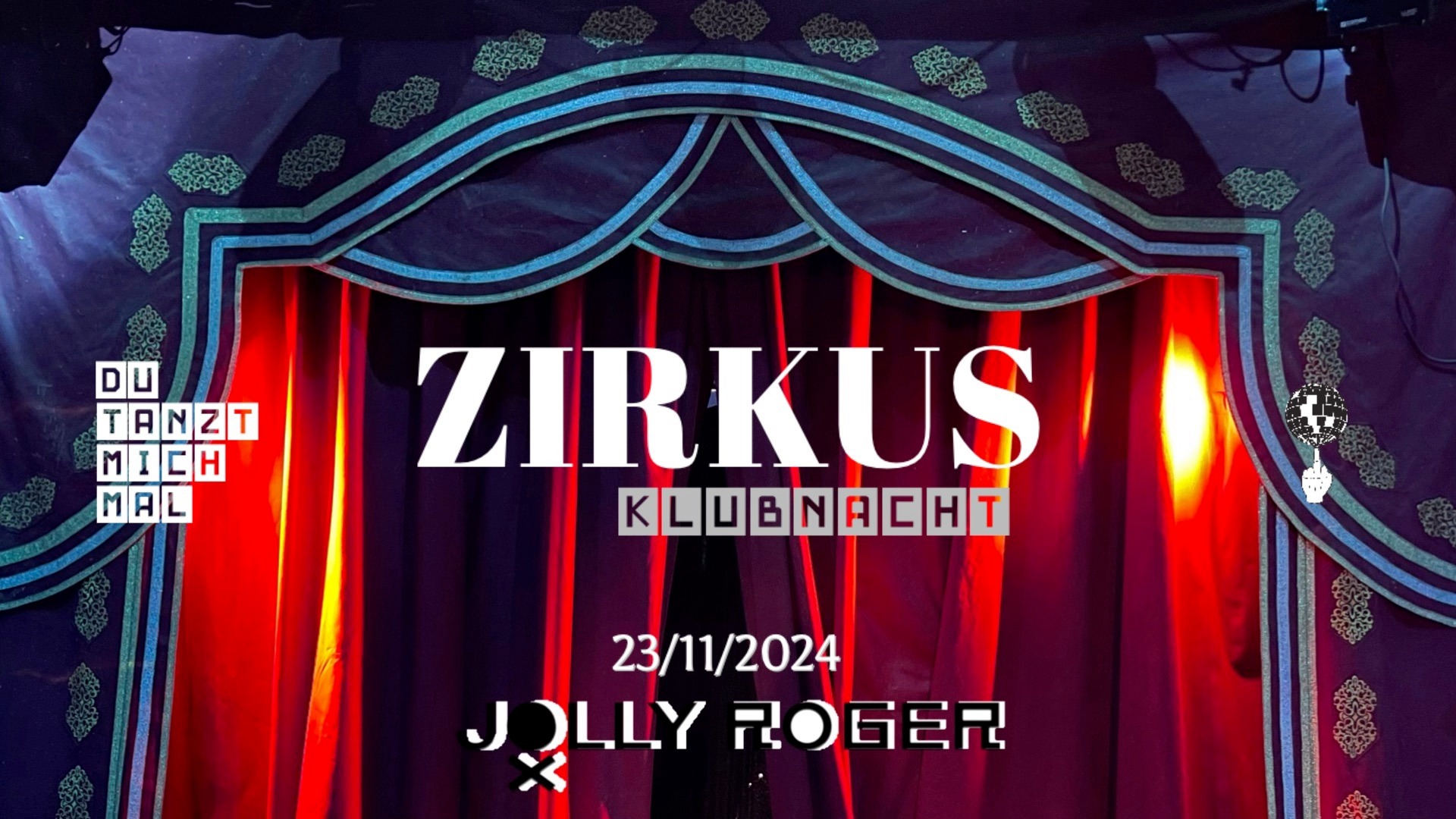 Circus Rave am 23. November 2024 @ Jolly Roger. Circus Rave am 23. November 2024 @ Jolly Roger.