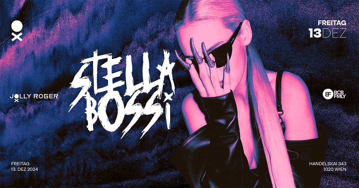 STELLA BOSSI LIVE am 13. December 2024 @ Jolly Roger. STELLA BOSSI LIVE am 13. December 2024 @ Jolly Roger.