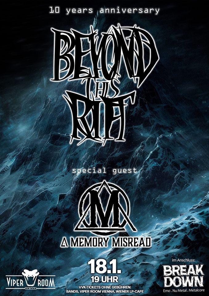 10 Jahre Beyond This Rift am 18. January 2025 @ Viper Room. 10 Jahre Beyond This Rift am 18. January 2025 @ Viper Room.